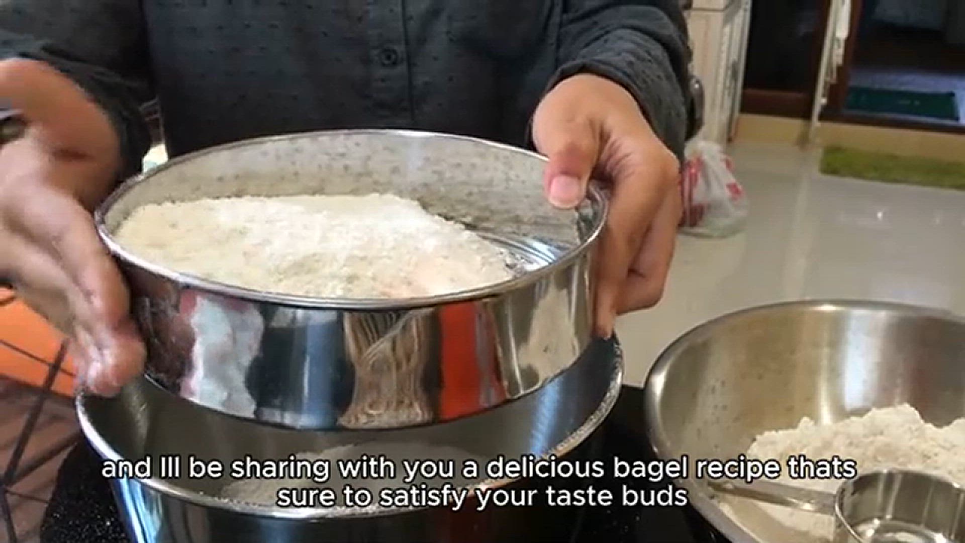 'Video thumbnail for Bagel recipe'