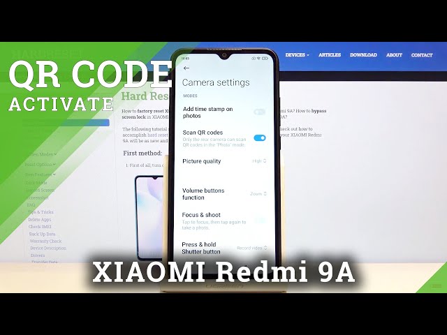 Video thumbnail for How to Allow Camera to Scan QR Codes in XIAOMI Redmi 9A