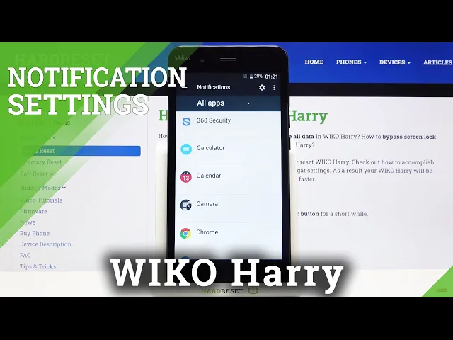 Video thumbnail for How to Operate Notifications Settings in Wiko Harry – Turn Off Apps Notifications