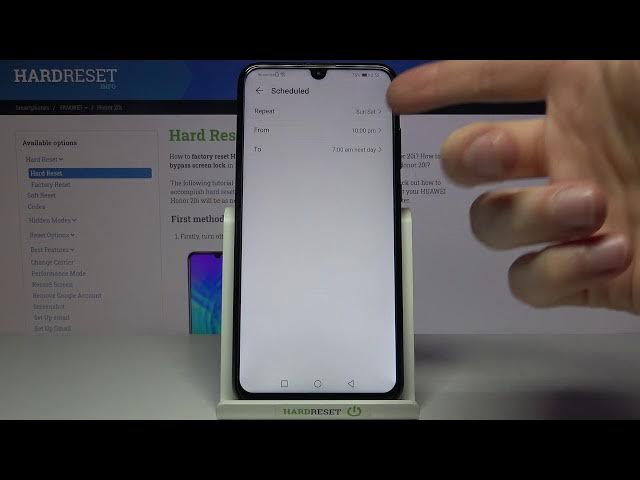 Video thumbnail for How to Activate Do Not Disturb Mode in Honor 20i – Silent Preferences