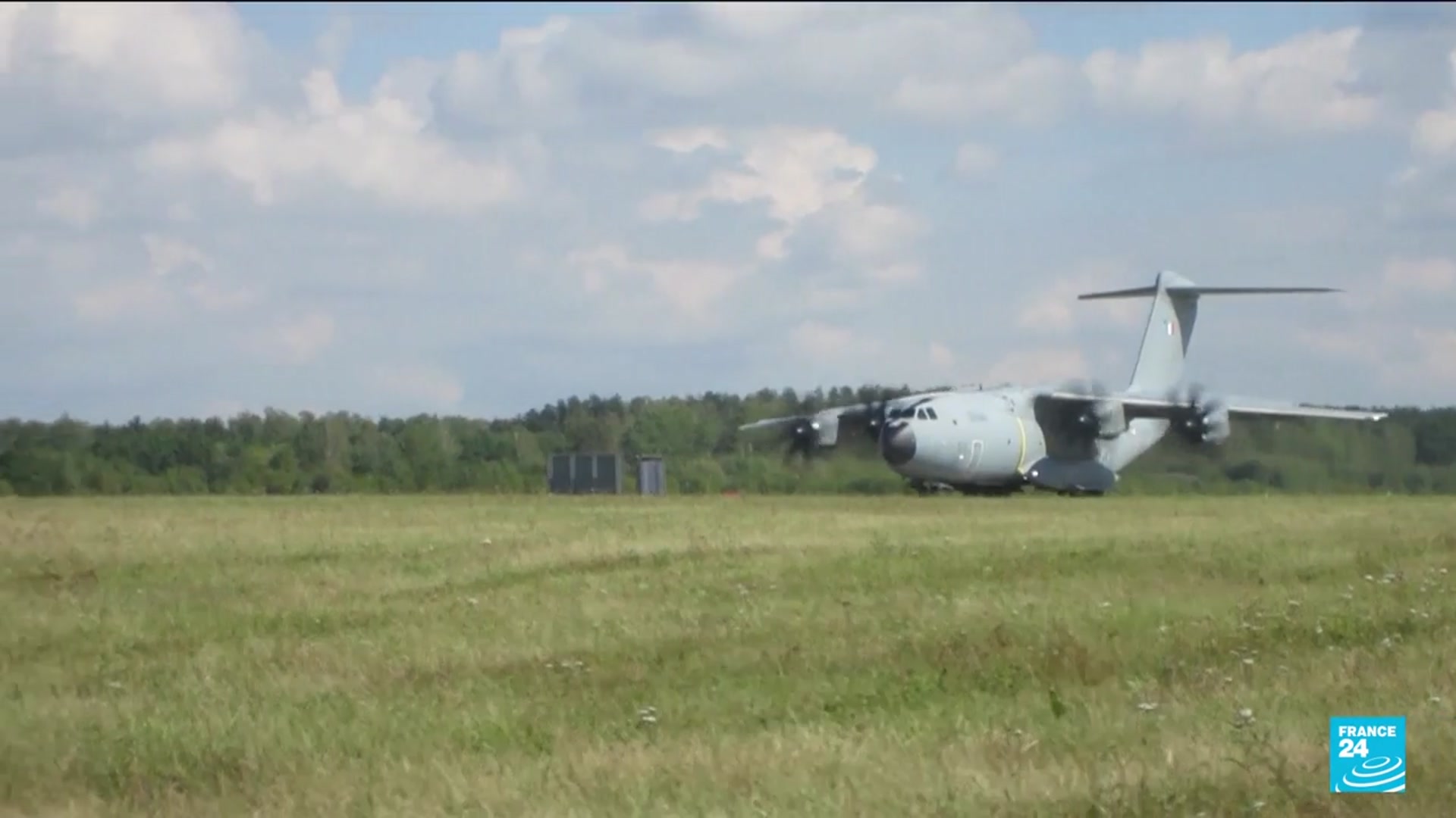'Video thumbnail for NATO bulks up defences on eastern flank after Russian drone incursion'