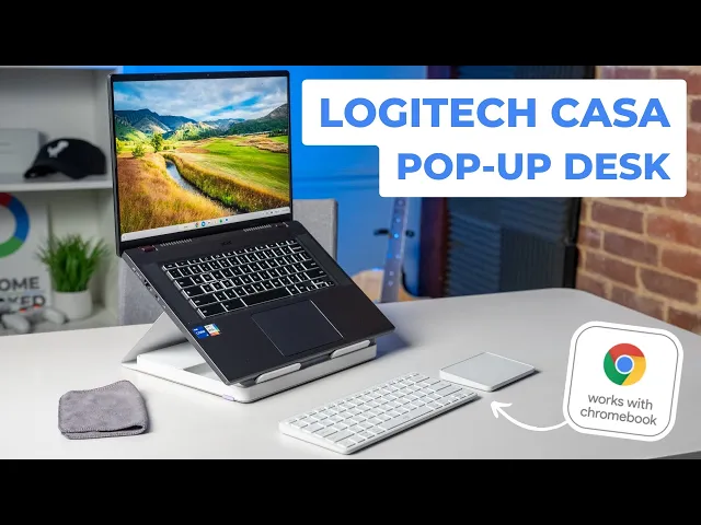 Video thumbnail for Logitech Casa Pop-Up Desk: Unboxing & Impressions
