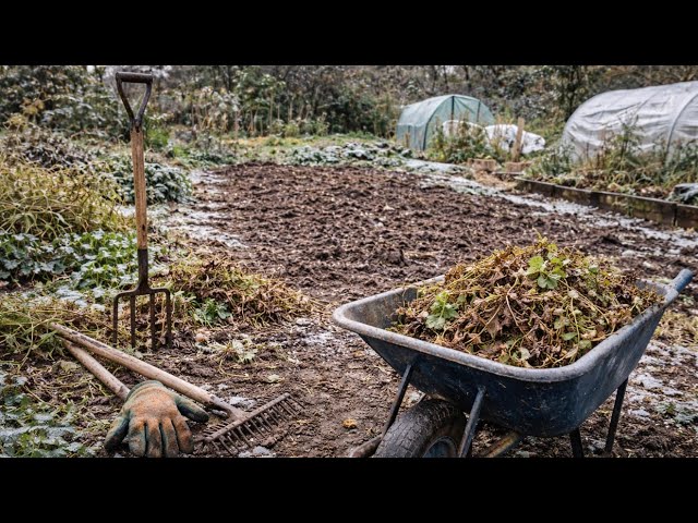 Video thumbnail for 🎥 ✅ 🌿 Winter Clearing of the Allotment (Continued) ❄️ | Finishing the Winter Reset
