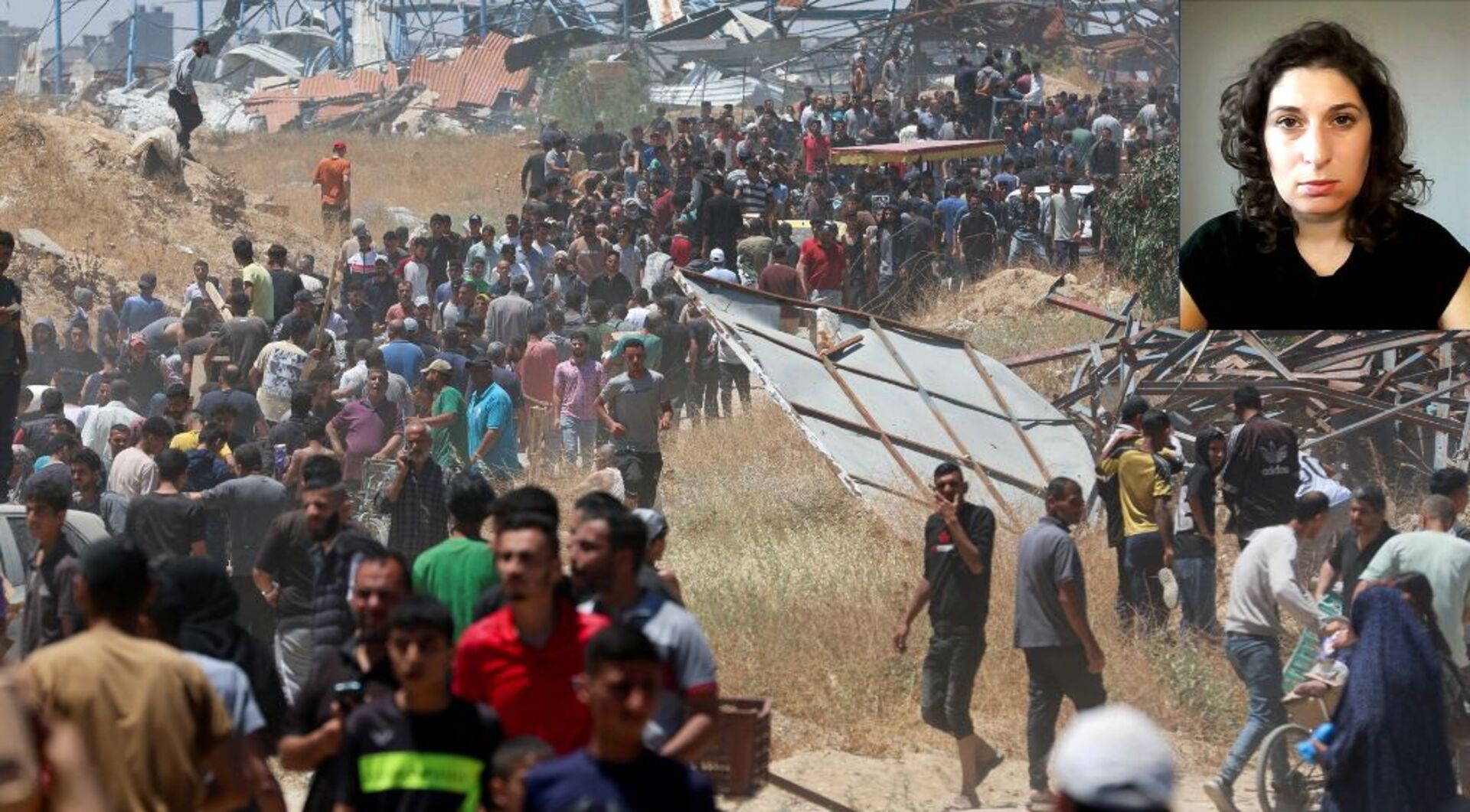 Video thumbnail for Chaos at Gaza aid distribution points ‘predictable and preventable’: Analysis