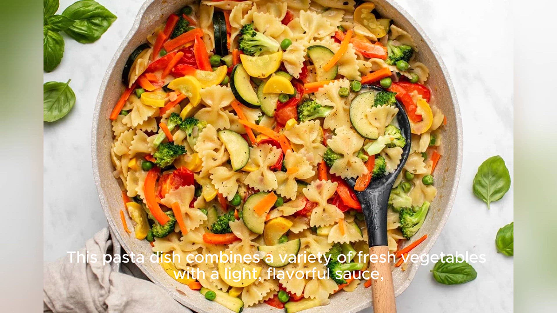 Video thumbnail for Pasta Primavera