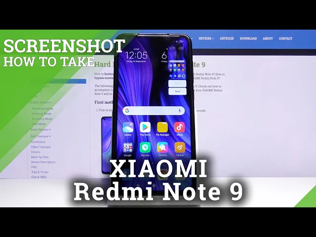 Video thumbnail for How to Take Screenshot in XIAOMI Redmi Note 9 - Capture Screen