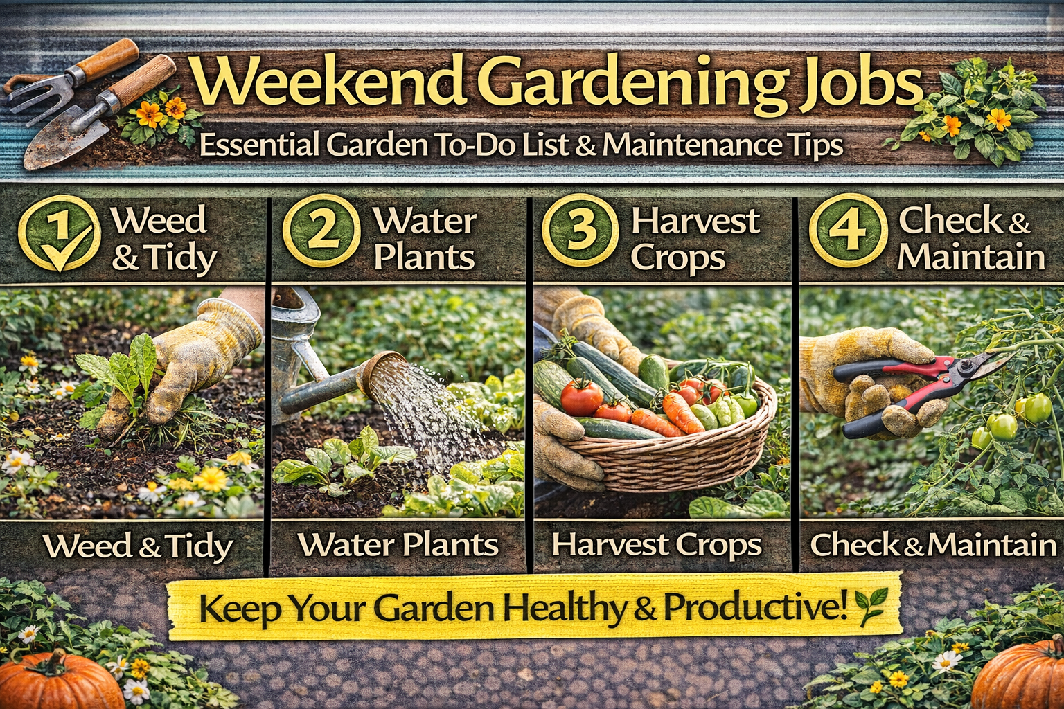 Video thumbnail for Weekend Gardening Jobs | Essential Garden To-Do List & Maintenance Tips