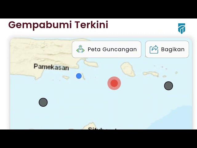 Video thumbnail for Gempa M 6 5 Guncang Sumenep Jawa Timur