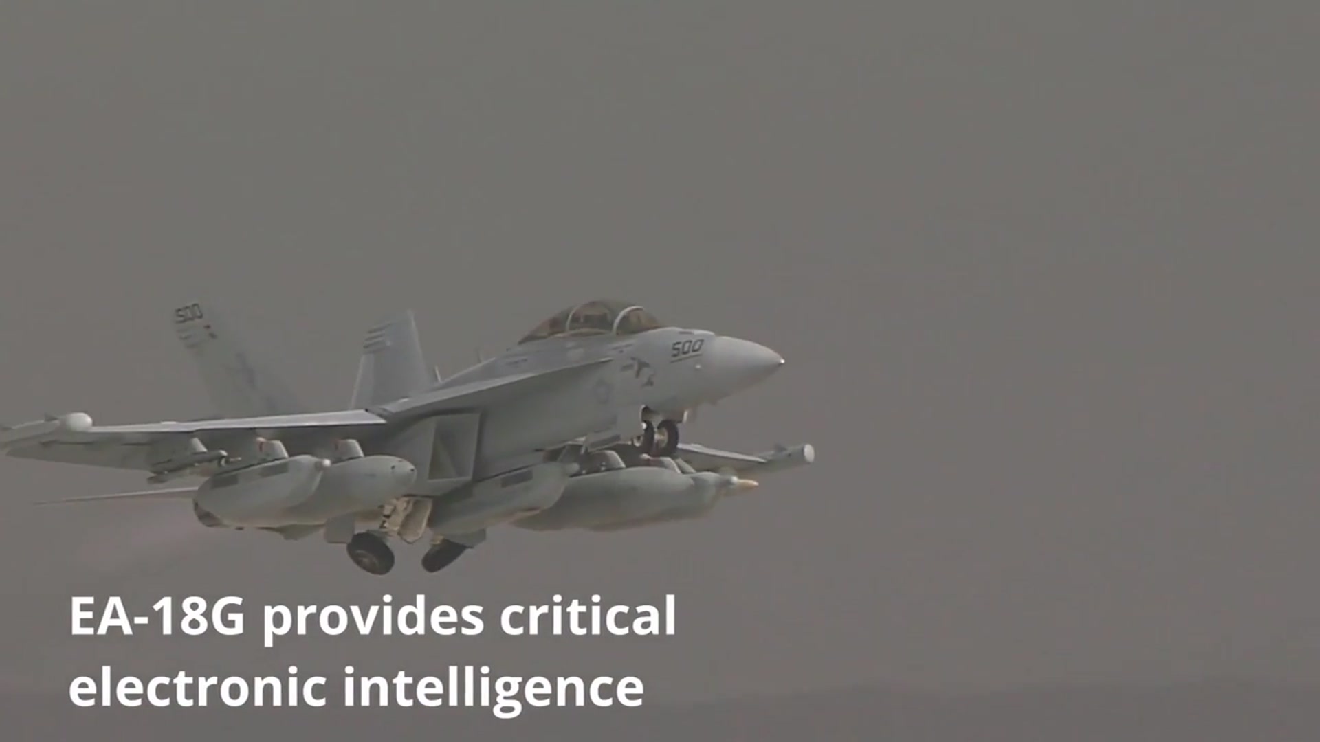 'Video thumbnail for Top Electronic Warfare Plane • EA-18G Growler'