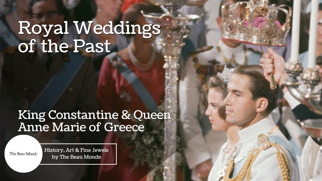 'Video thumbnail for The Last Greek Royal Wedding 1964 - King Constantine & Queen Anne Marie of Greece - European Royals'