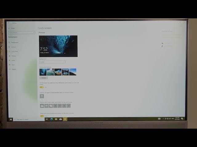Video thumbnail for How To Change Lock Screen Wallpaper In HP 800 G3 AIO i5