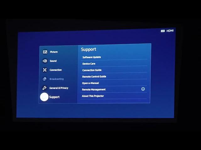 Video thumbnail for How To Enable or Disable Auto Update on SAMSUNG The Freestyle Projector - Install New Firmware