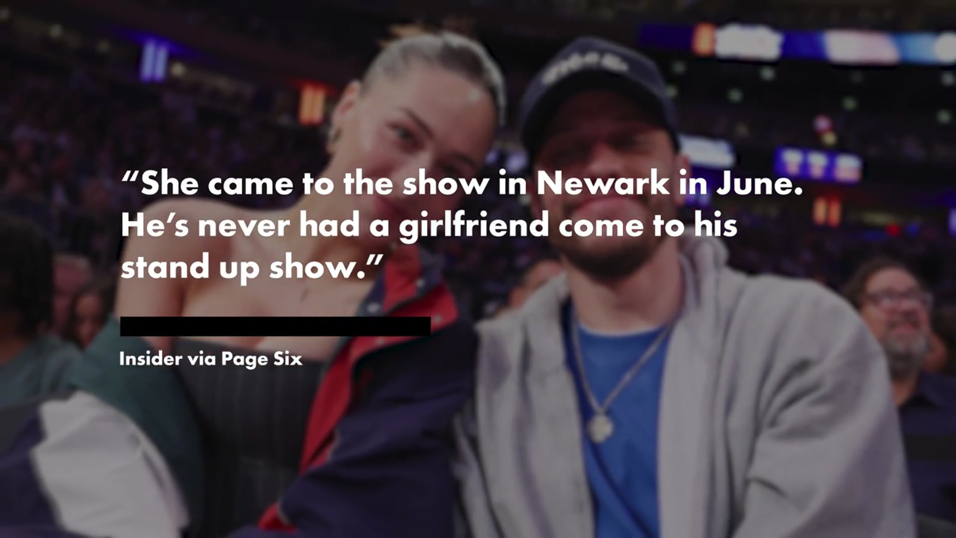 'Video thumbnail for Pete Davidson's girlfriend, Elsie Hewitt, announced that she's pregnant with couple's first baby'