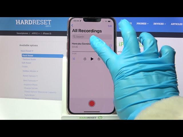 Video thumbnail for How to Record Sounds on iPhone 13 – Use Sound Recorder