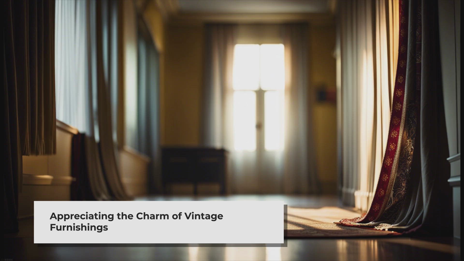 'Video thumbnail for Reviving Your Old Curtains and Rugs: A Comprehensive Guide'