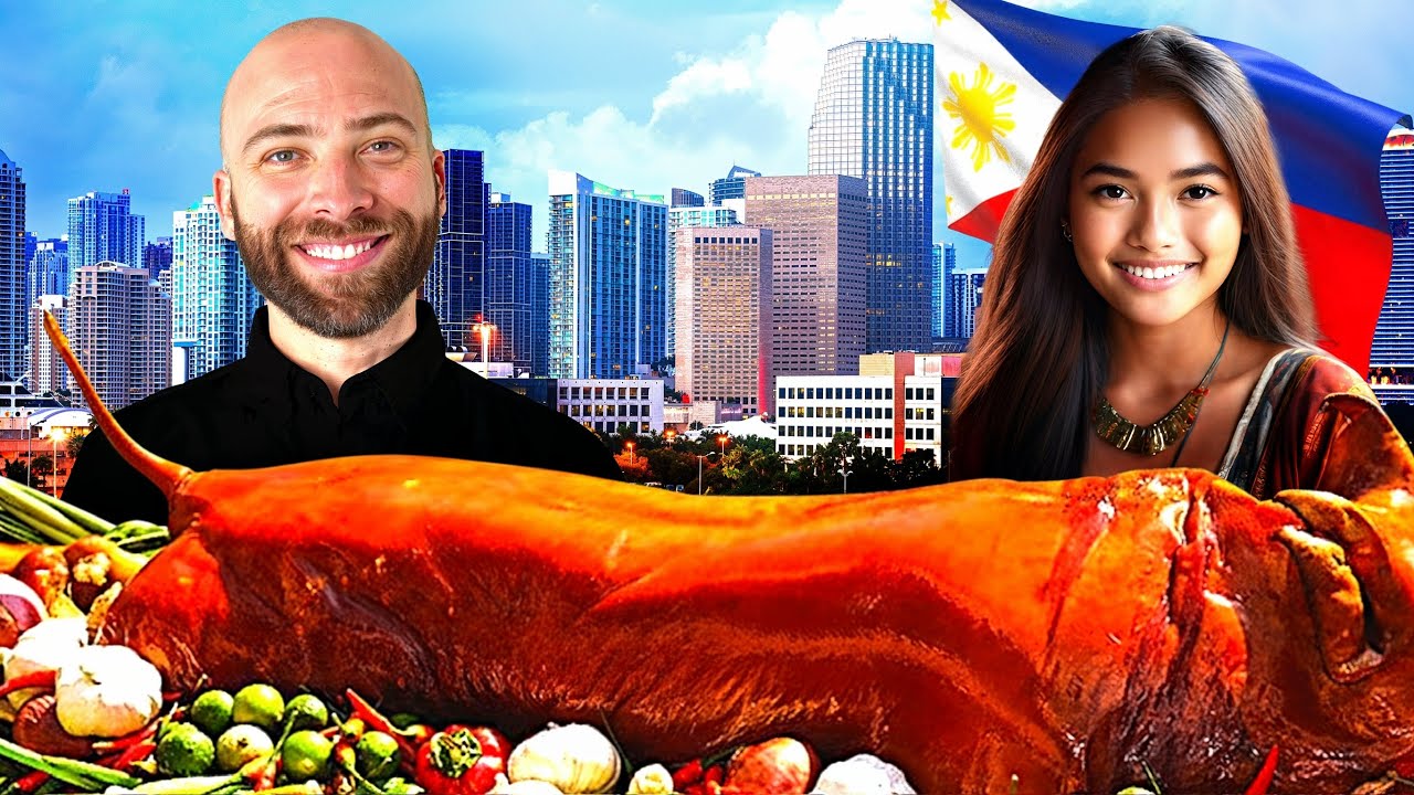 Video thumbnail for Miami’s Best Filipino Food!! Philippines Pork Master And Jollibee!!