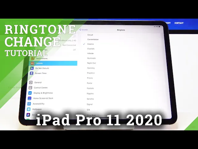 Video thumbnail for iPad Pro 11 2020 Ringtone List