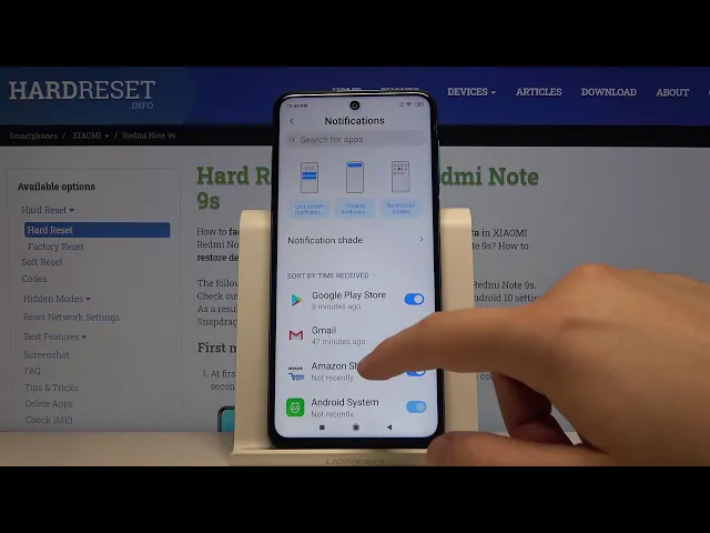 Video thumbnail for How to Enter Notification Settings in XIAOMI Note 9s – Change Notification Settings