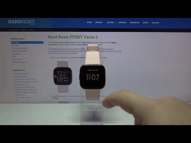 Video thumbnail for How to Activate Always-On Display in FITBIT Versa 2 – Personalize Display