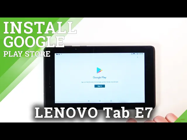 Video thumbnail for How to Add Account to Google Play – Play Store on LENOVO Tab E7