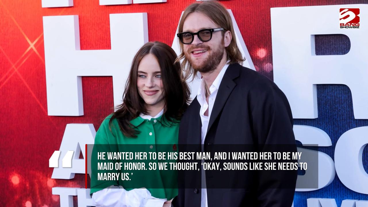 Video thumbnail for Claudia Sulewski reveals why Billie Eilish officiated her and Finneas O'Connell's wedding