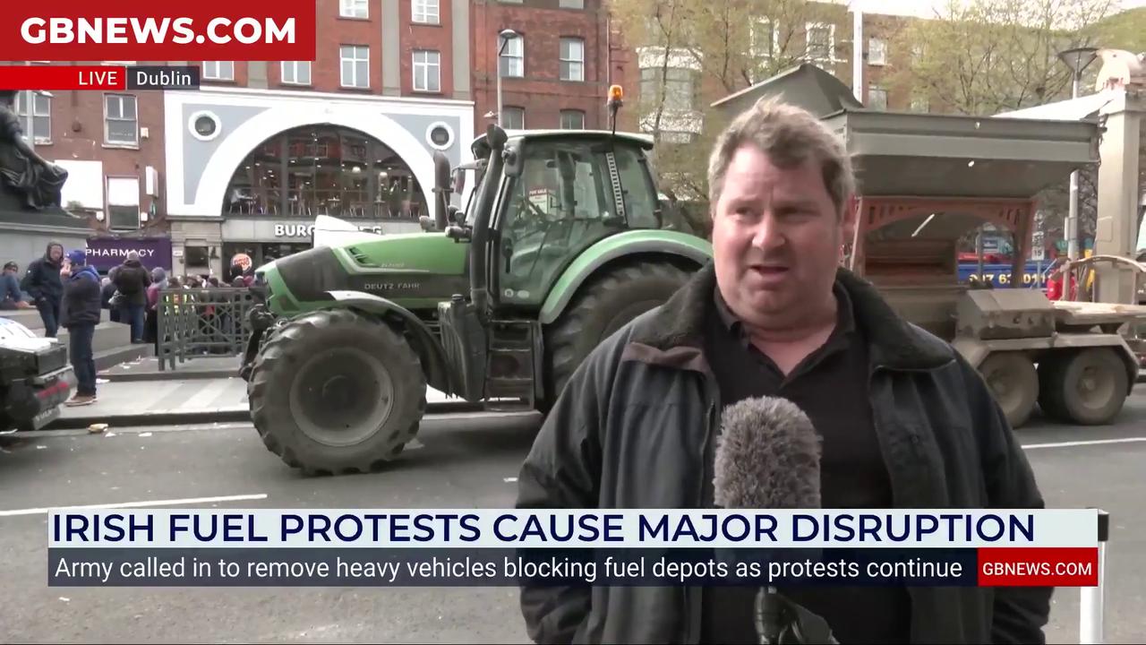 Video thumbnail for Irish farmer slams ‘sickening’ treatment of demonstrators as he makes passionate case for protest