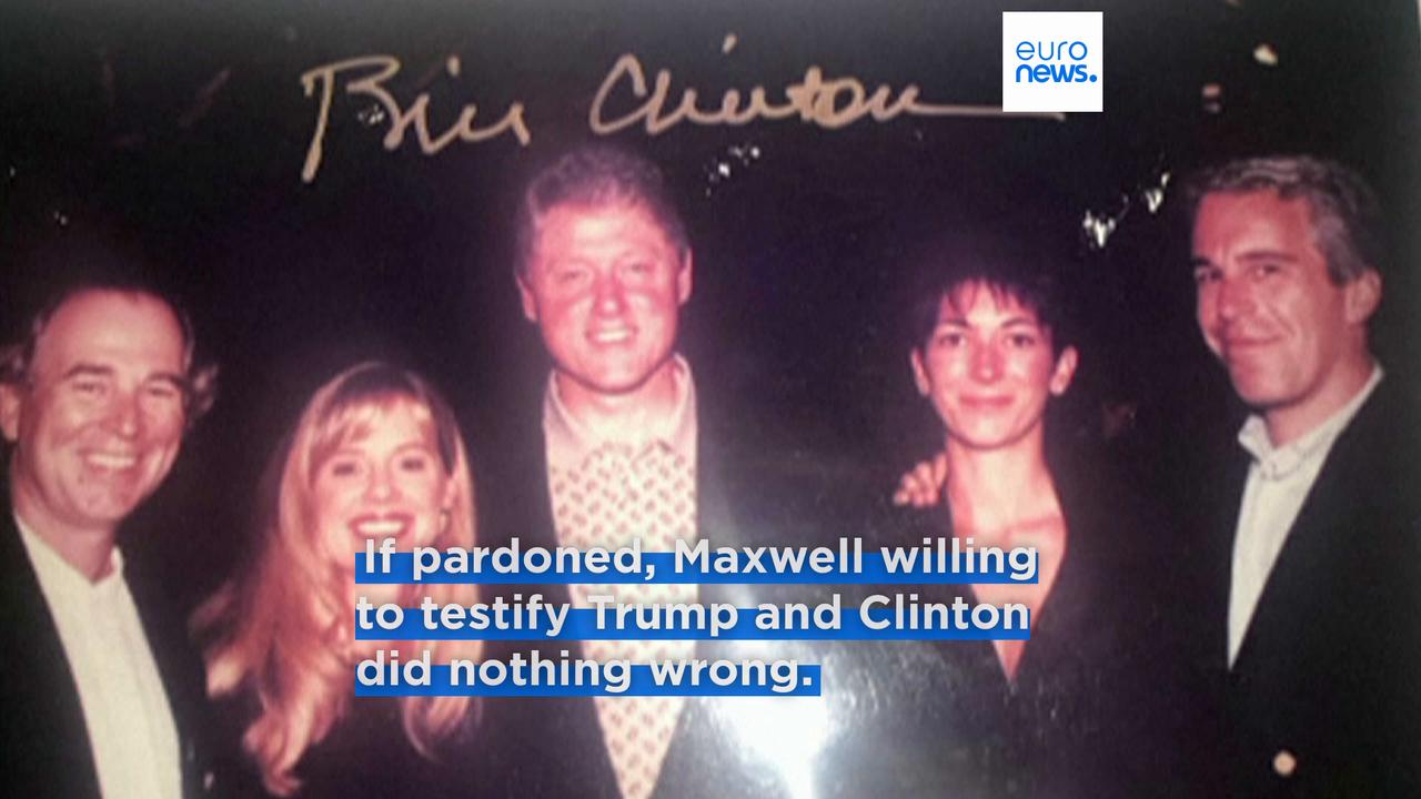 Video thumbnail for Ghislaine Maxwell refuses to answer US lawmakers' questions and appeals for pardon