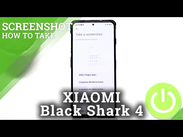 Video thumbnail for How to Take Screenshot without Physical Buttons on Xiaomi Black Shark 4 - Gesture Screenshot