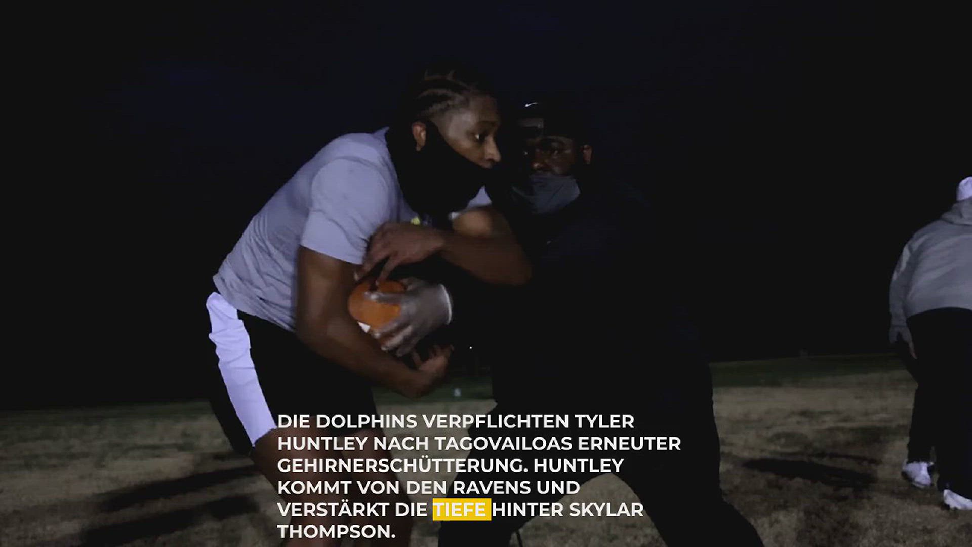 'Video thumbnail for Dolphins verpflichten Tyler Huntley! Tagovailoas Zukunft ungewiss'