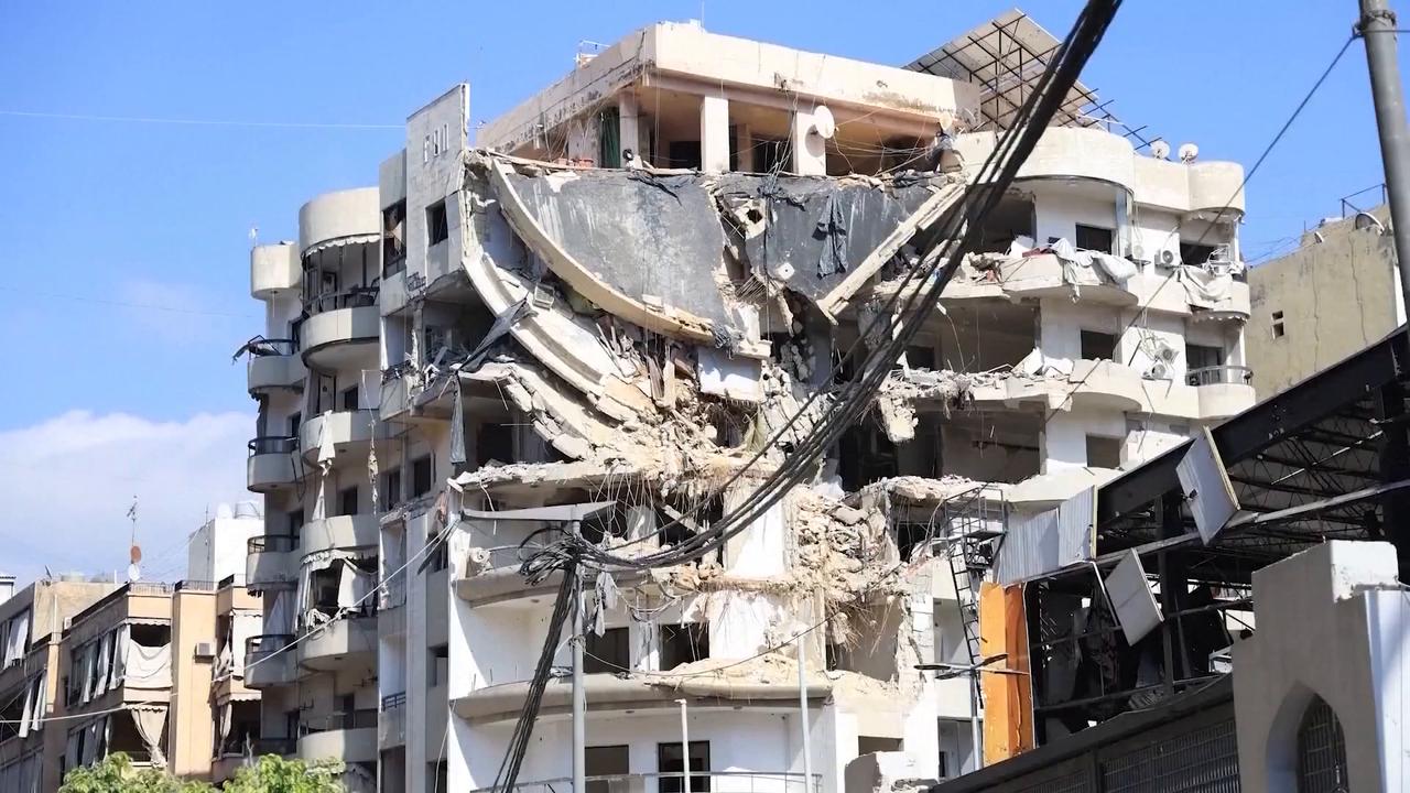 Video thumbnail for Lebanon: Israeli airstrikes in southern Lebanon kill at least 5 people.
