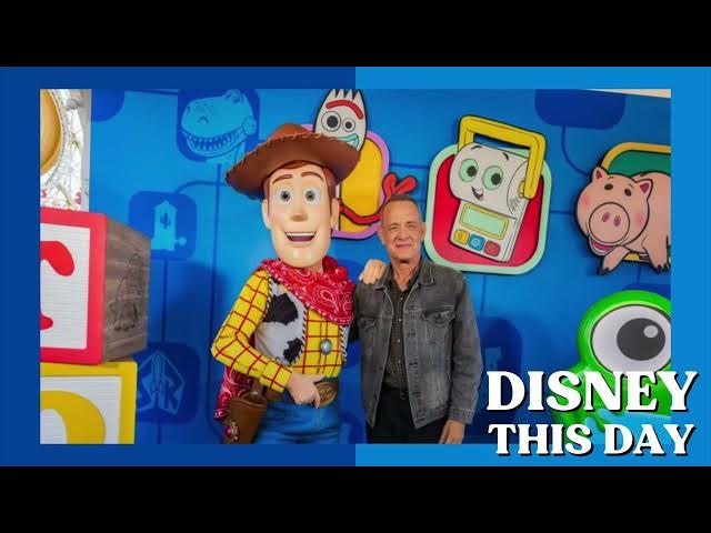 Video thumbnail for Tom Hanks | DISNEY THIS DAY | July 9, 1956
