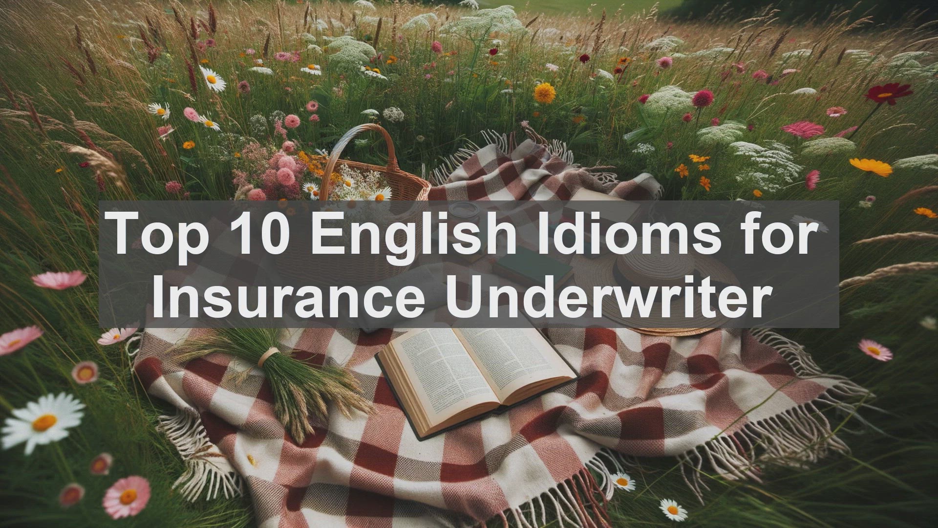 'Video thumbnail for Top 10 English Idioms for Insurance Underwriter'