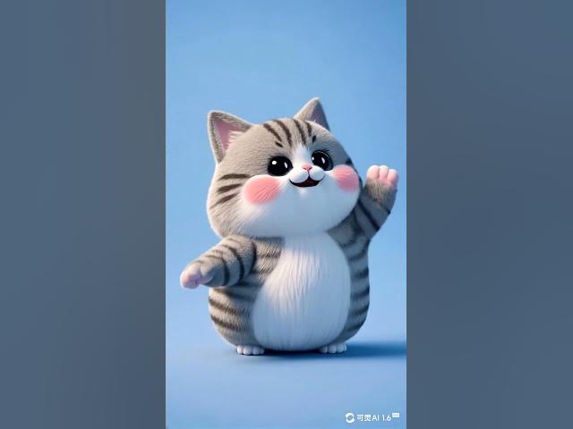 Video thumbnail for 高品质 画面中猫 跳网红舞蹈APT 可爱活泼