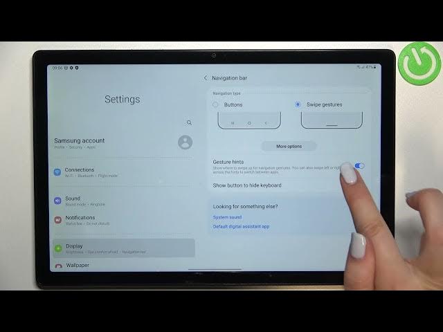 Video thumbnail for SAMSUNG Galaxy Tab A8 2021 - How To Set Gesture Navigation