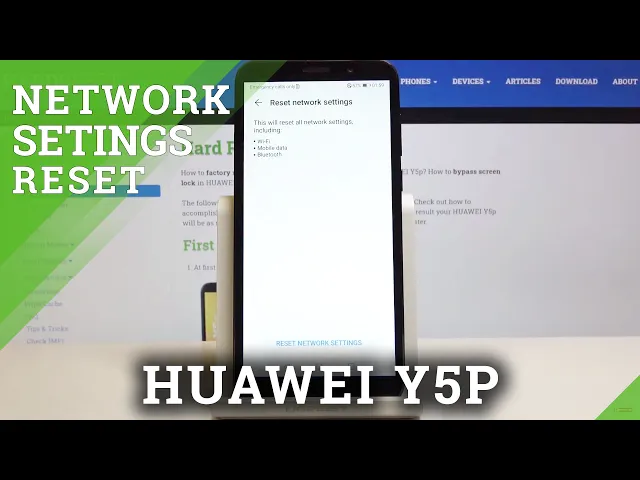 Video thumbnail for How to Bring Back Network Defaults in Huawei Y5P - Reset Network Settings