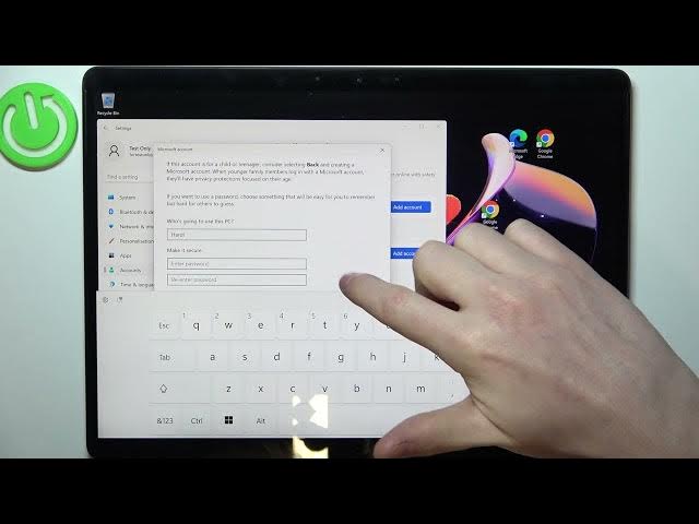 Video thumbnail for Microsoft Surface Pro X - How To Add and Remove User Account