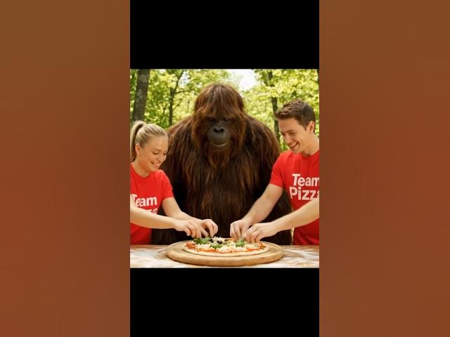 Video thumbnail for Bigfoot Cooking Pizza