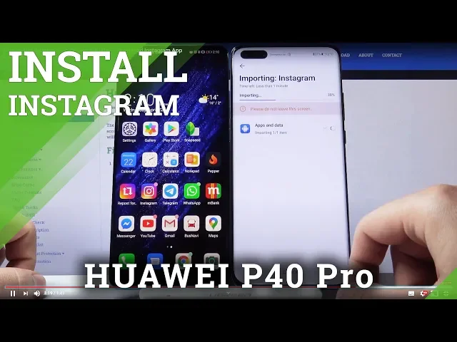 Video thumbnail for How to Get Instagram on Huawei P40 Pro – Download Instagram App