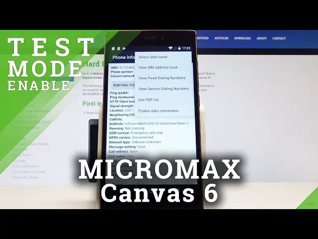 Video thumbnail for Codes MICROMAX Canvas 6 - Hidden Mode / Secret Features / Testing Menu