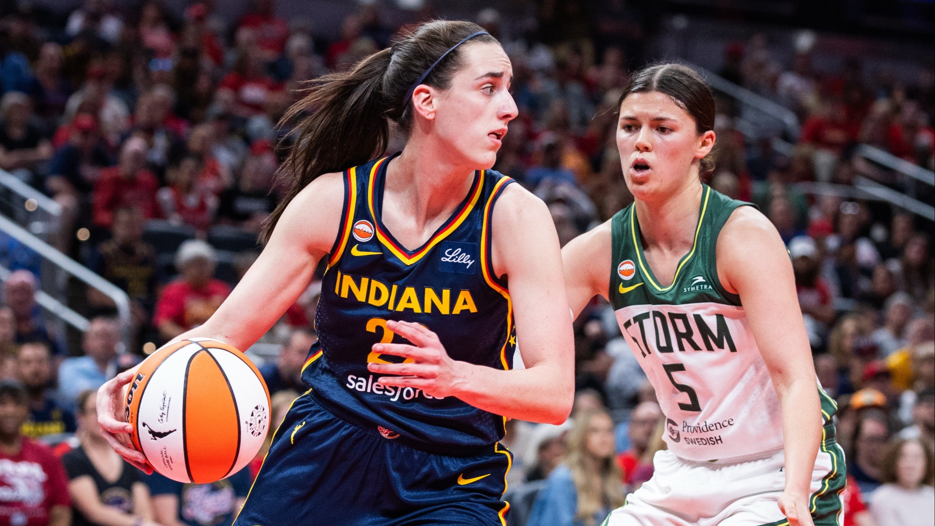 Video thumbnail for Caitlin Clark's Status Stirs Controversy in WNBA Game