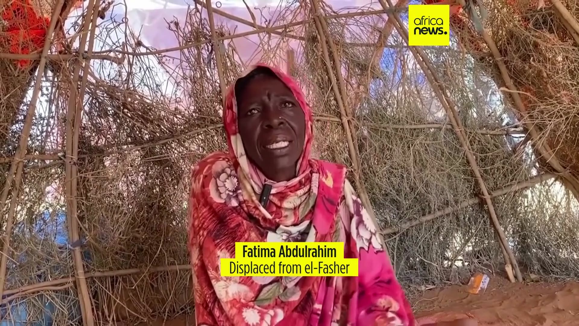 'Video thumbnail for El-Fasher's displaced residents recount the horrors they witnessed in the city'