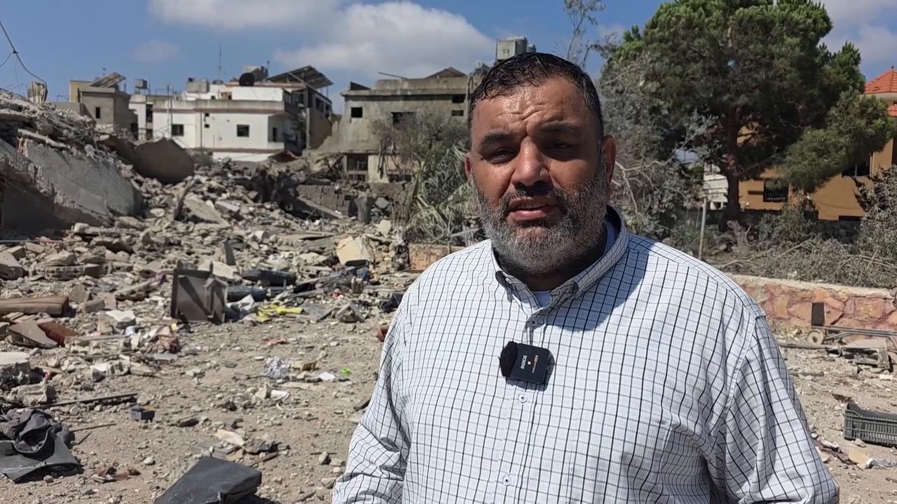 Video thumbnail for Lebanon: Israeli strike destroys home in southern Lebanon.