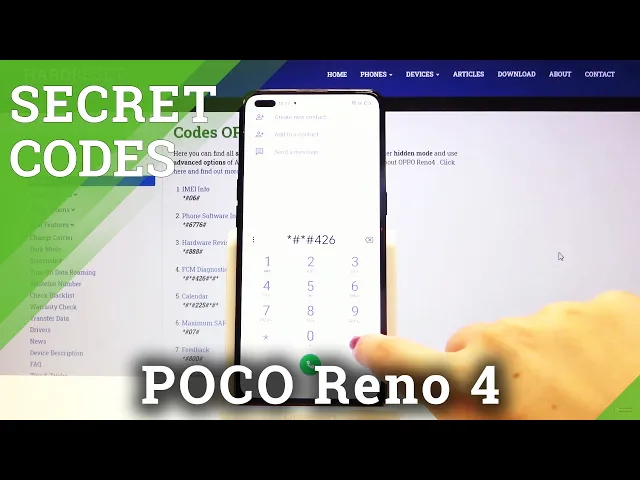 Video thumbnail for OPPO Reno4 CODES