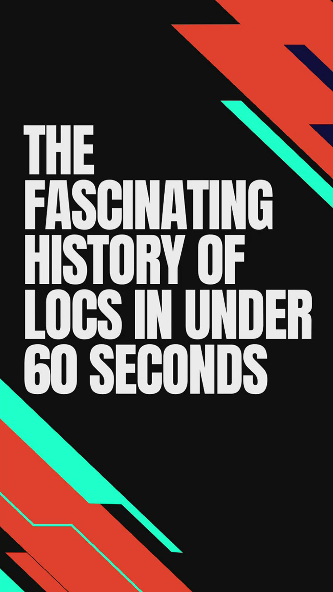 Video thumbnail for The Fascinating History of Locs in Under 60 Second