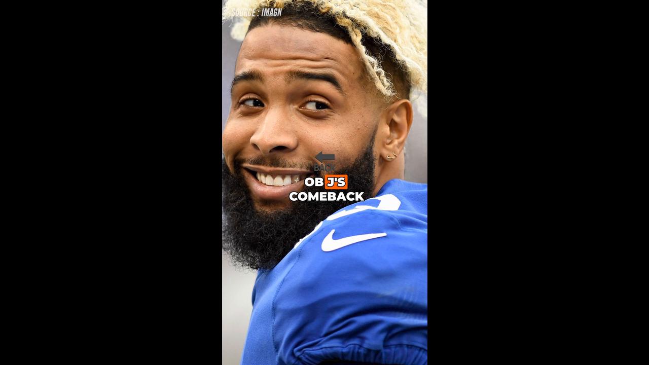 Video thumbnail for LeBron Reacts to OBJ’s Giants Return