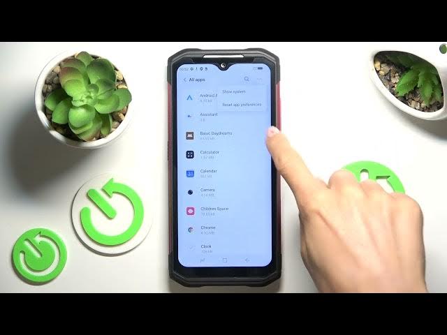 Video thumbnail for How to Reset App Preferences on DOOGEE S98
