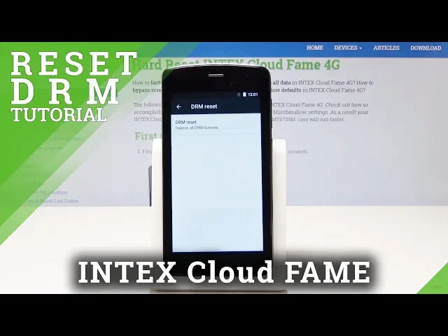 Video thumbnail for How to Reset DRM in INTEX Cloud FAME 4G - Delete Digital Licenses