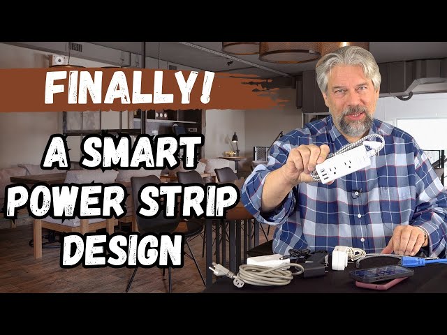 Video thumbnail for Smart Design: The One Beat 9-in-1 Power Strip Surge Protector