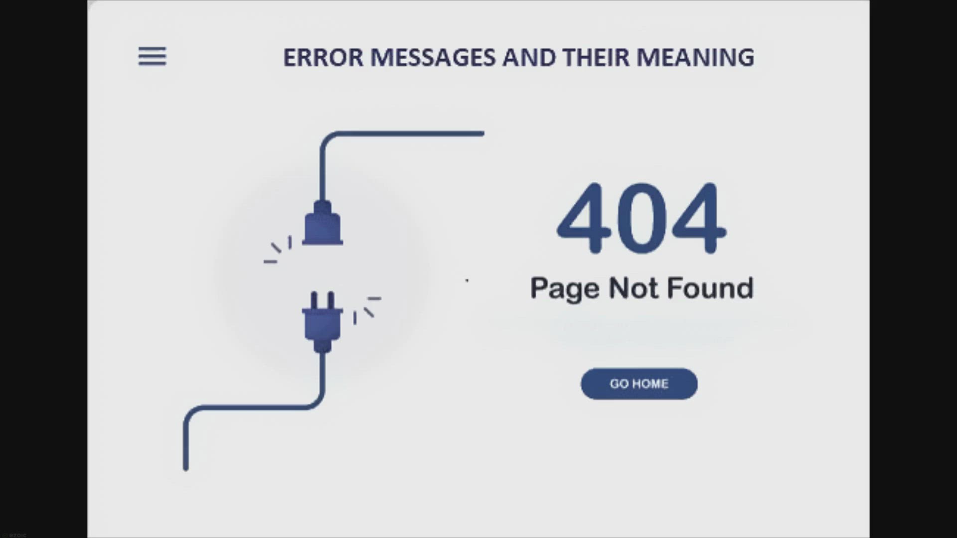 Video thumbnail for Web Error Messages and Their Meaning