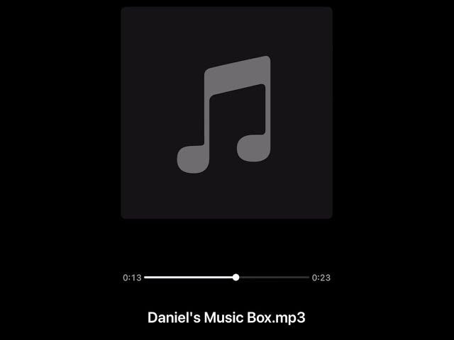 Video thumbnail for Daniel’s Music Box - from Daniel goes to the hospital Episode